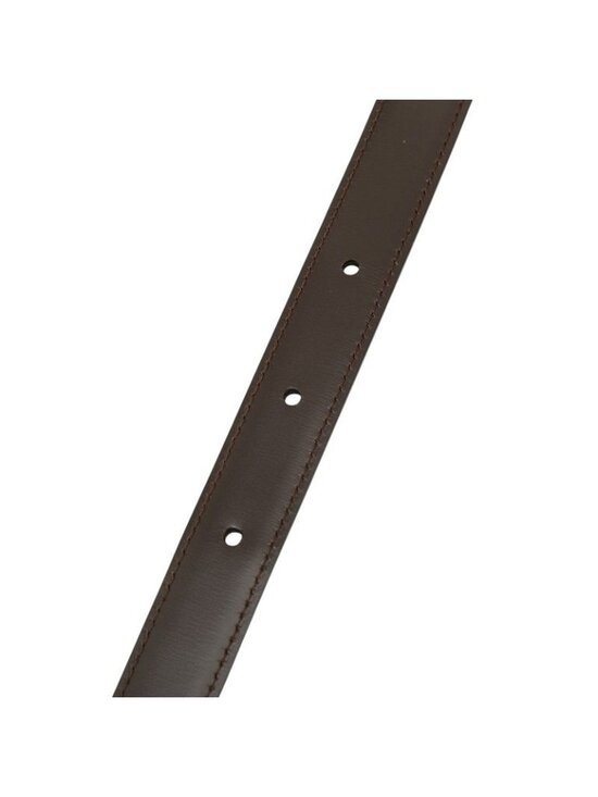 Cartier Tank Reversible Narrow Belt Black Brown Gold Leather